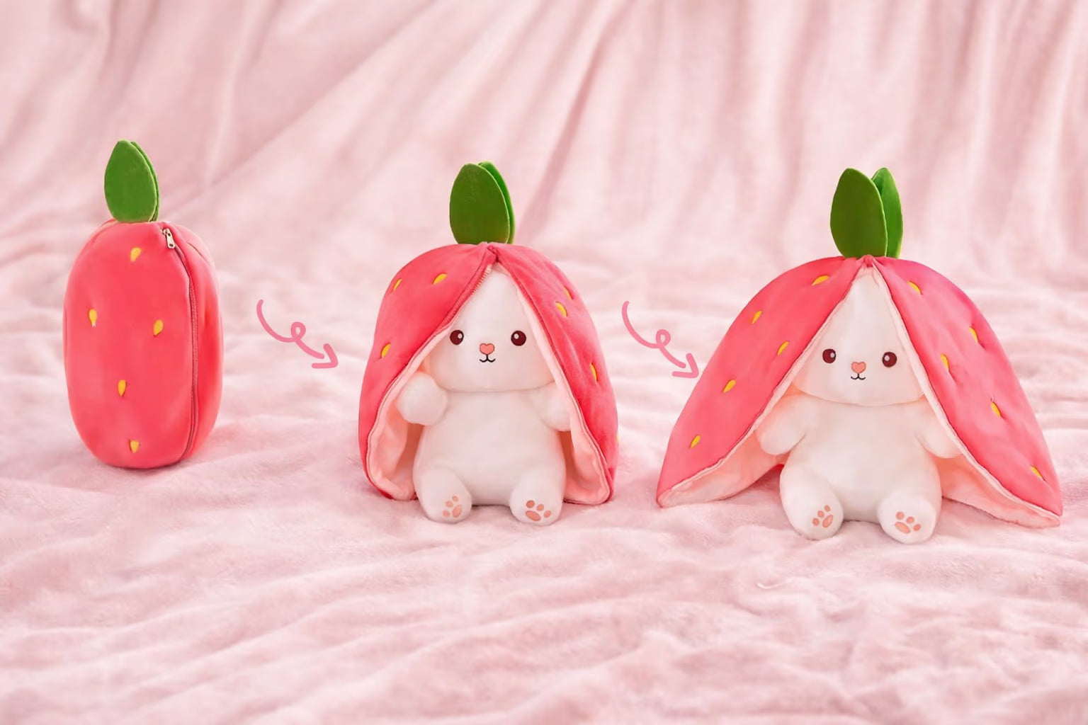 Pink Bunny Puchy