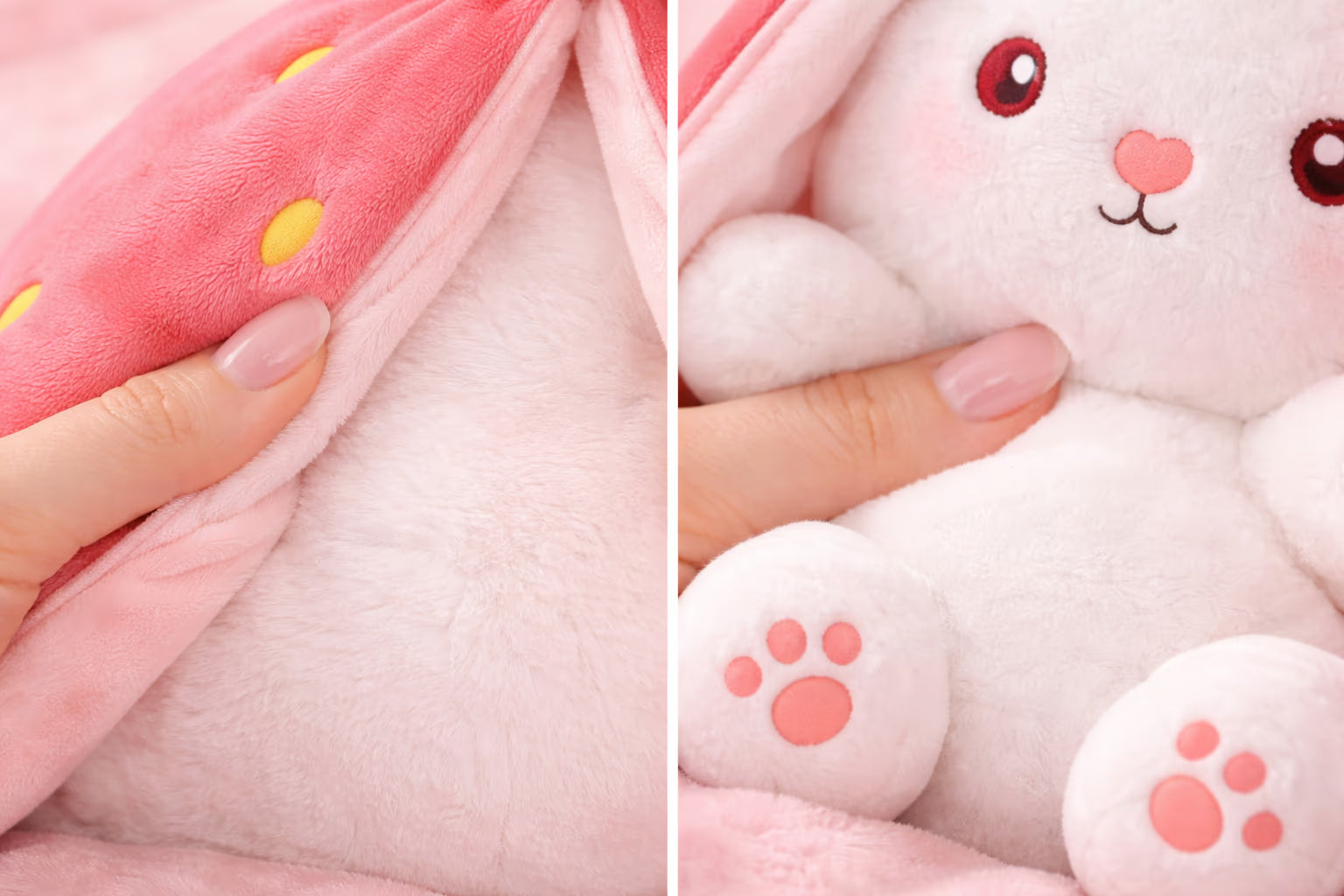 Pink Bunny Puchy