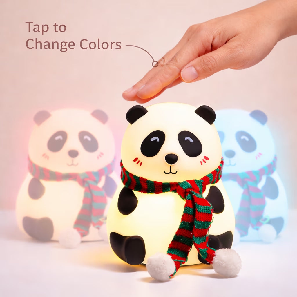 Panda Silicone Night Lamp