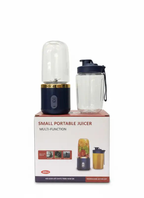 Portable Mini Juicer  – Mini 6-Blade Smoothie Maker & Shake Mixer for Travel, Gym & Office – Lightweight, Compact Personal Juice Blender